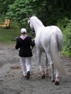 Manhattan and Jodie headed to the jog...