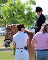 Olivia Gabrielson and Daisy with Jenn Boblitt and Jodie Kelly