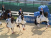 Holland's Gold Medal Team: Adelinde Cornelissen, Imke Schellekens-Bartels, Hans Peter Minderhoud, and Edward Gal