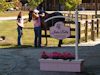 Emily Staadecker and Kristine Lundblad washing Sanidin