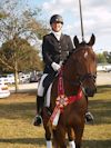 Beth Godwin and Caymus - 2013 USDF Region 3 Dressage Championships AA 1st Level Reserve Champions<br />Image 16 of 31