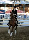 Chelsea Akavickas and Made You Look - 2013 USDF Region 3 Dressage Championships - Jr/YR 4th Level 3rd Place<br />Image 7 of 16